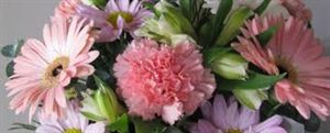 Sim Carnation Mix Wedding Bouquet 2